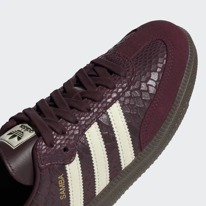 Samba OG “Burgundy Snakeskin”